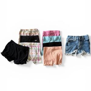 Bundle of toddler/baby girl shorts